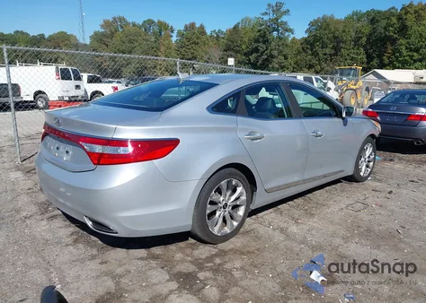 2012 Hyundai Azera из США, поврежденный, VIN KMHFG4JGXCA135070